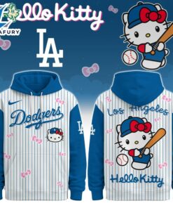 Los Angeles Dodgers Hello Kitty Special Edition Fan Hoodie