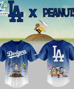 Los Angeles Dodgers x Peanuts Limited Edition Baseball Jersey 2026