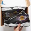 Los Angeles Lakers Custom Name Air Jordan 13 Sneakers