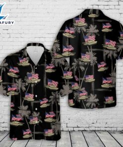 M1 Abrams Tank 4th Of July Hawaiian Shirt