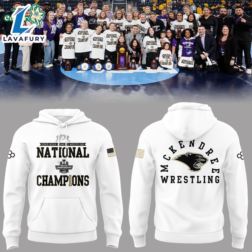 McK Women’s Wrestling 2026 National Champions Hoodie Limited Edition For Man And Women McK Women’s Wrestling 2026 National Champions Hoodie Limited Edition For Man And Women