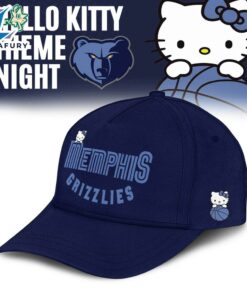 Memphis Grizzlies x Hello Kitty Night 2026 Special Edition Cap