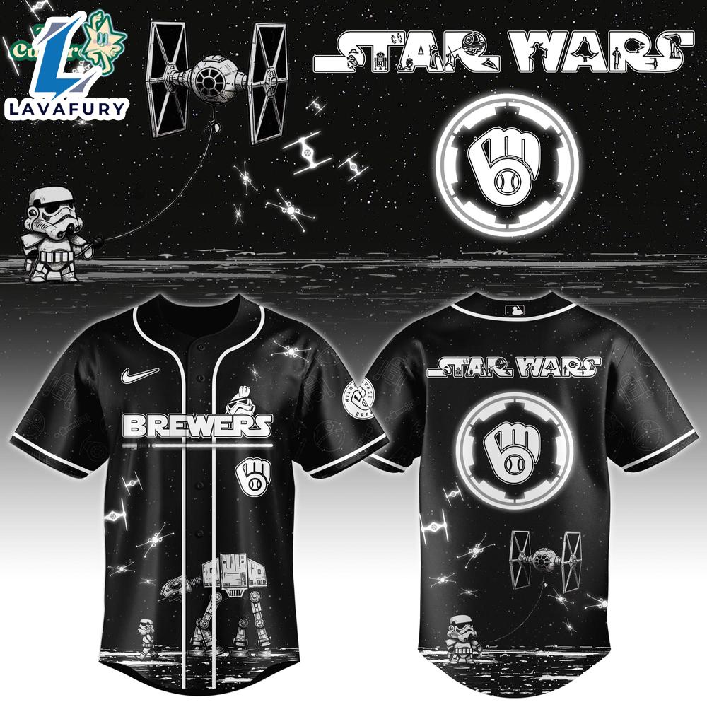 Milwaukee Brewers special Star Wars Limited Edition Jersey 2026 Milwaukee Brewers special Star Wars Limited Edition Jersey 2026