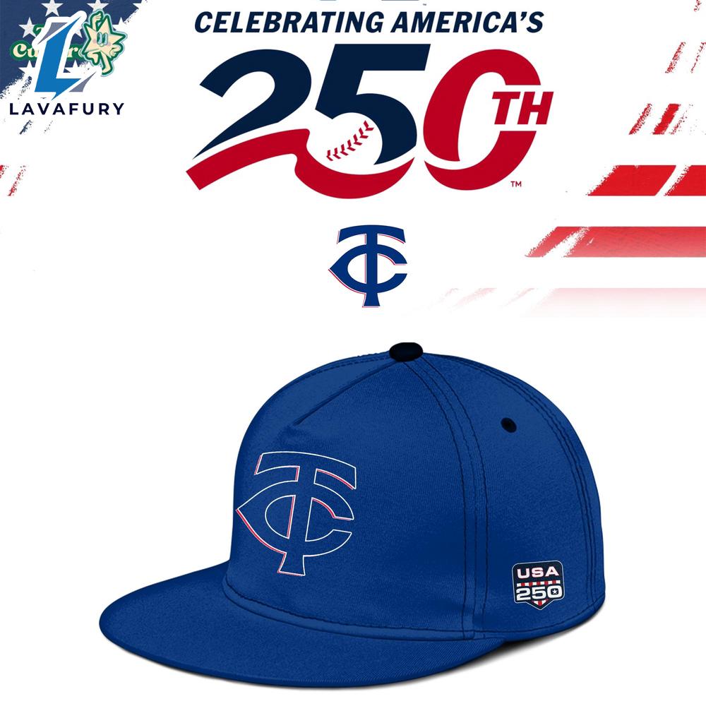 Minnesota Twins USA 250th Anniversary Limited Stars & Stripes Cap Gift Summer Minnesota Twins USA 250th Anniversary Limited Stars & Stripes Cap Gift Summer