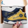 MLB Milwaukee Brewers Custom Name Air Jordan 13 Shoes