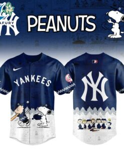 New York Yankees x Peanuts Night 2026 Special Edition Baseball Jersey