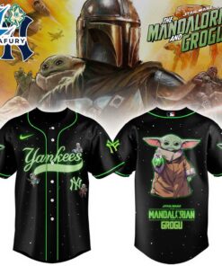 New York Yankees x The Mandalorian & Grogu Premium Limited Edition Jersey