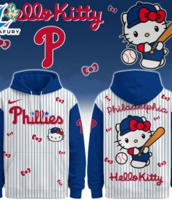 Philadelphia Phillies Hello Kitty Special Edition Fan Hoodie