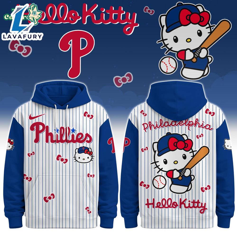 Philadelphia Phillies Hello Kitty Special Edition Fan Hoodie For Man And Women Philadelphia Phillies Hello Kitty Special Edition Fan Hoodie For Man And Women