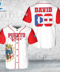 Puerto Rico Baseball Jersey DLMP2206PT10