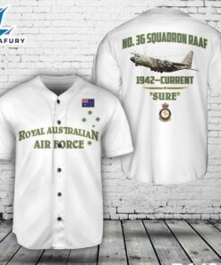 RAAF No. 36 Squadron C-130H Hercules Baseball Jersey