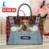 Rhodesian Ridgeback Dog This Human Belongs To Leather Handbag
