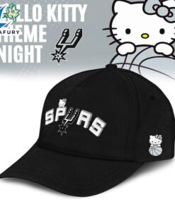 San Antonio Spurs x Hello Kitty Night 2026 Special Edition Cap