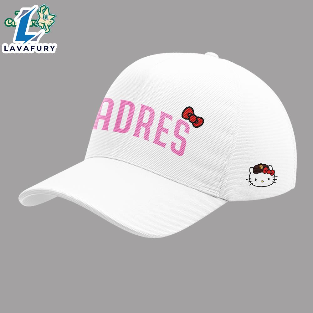 San Diego Padres x Hello Kitty 2026 Crossover Cap Gift Summer San Diego Padres x Hello Kitty 2026 Crossover Cap Gift Summer