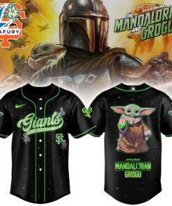 San Francisco Giants x The Mandalorian & Grogu Limited Collector Jersey