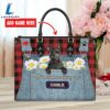 Scottish Terrier Dog This Human Belongs To Leather Handbag