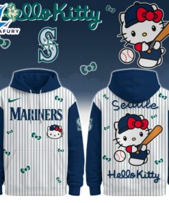 Seattle Mariners Hello Kitty Special Edition Fan Hoodie