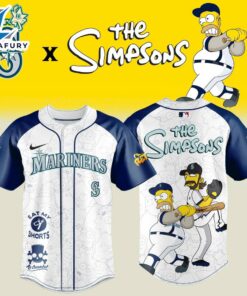 Seattle Mariners MLB x The Simpsons Special Edition Jersey 2026