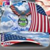 Seattle Seahawks Cap Pride US 4th Of July Cap Veterans Cap Custom Name