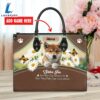 Shiba Inu Dog Are Not Our Whole Life But They Make Our Lives Whole Leather Handbag