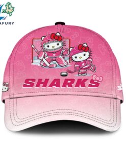 SJ Sharks Special Hello Kitty Limited Edition Cap
