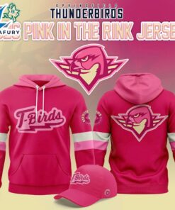 Springfield Thunderbirds 2026 Pink in the Rink Hoodie