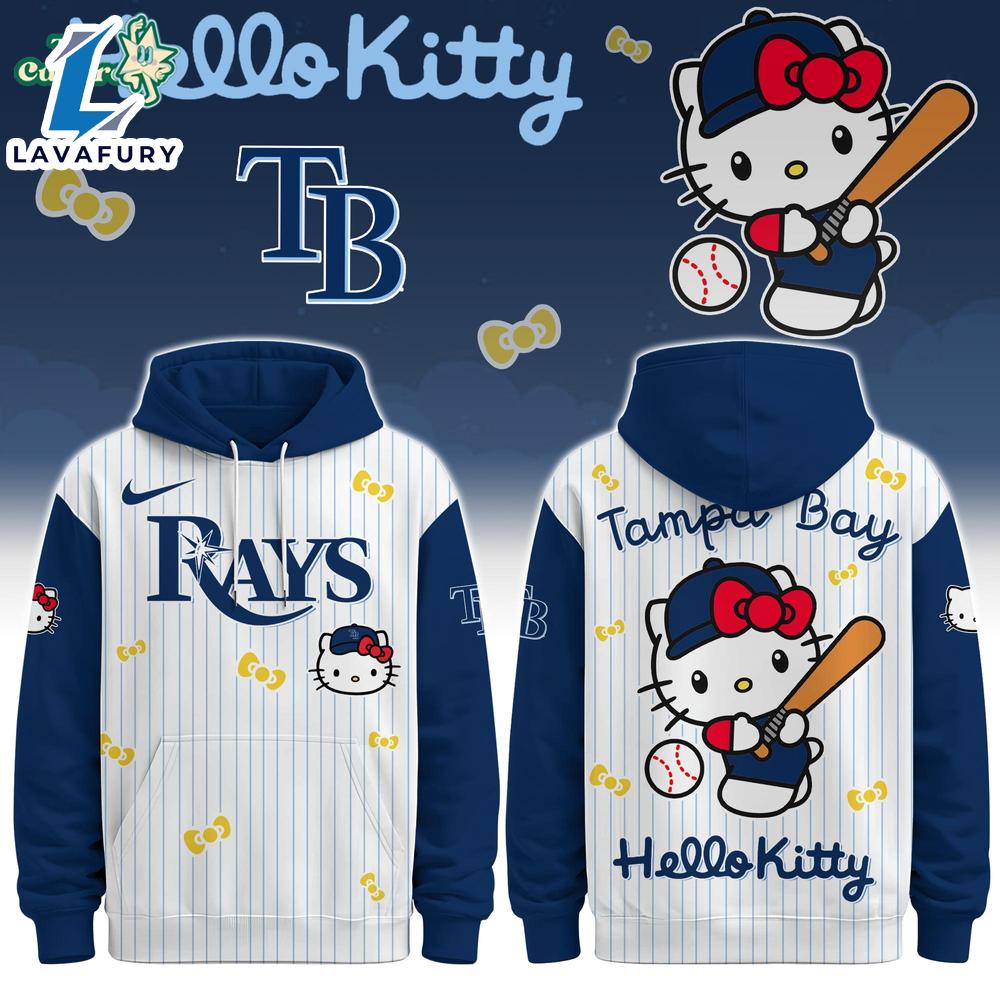 Tampa Bay Rays Hello Kitty Special Edition Fan Hoodie For Man And Women Tampa Bay Rays Hello Kitty Special Edition Fan Hoodie For Man And Women