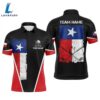 Texas Flag Black Mens Custom Patriotic