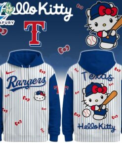Texas Rangers Hello Kitty Special Edition Fan Hoodie