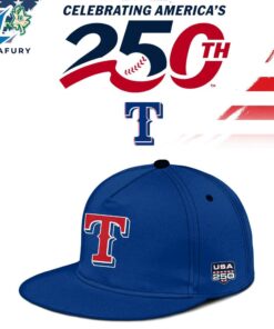 Texas Rangers USA 250th Anniversary Stars & Stripes Cap