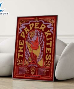 The Paper Kites Europe And UK Tour 2026 Poster