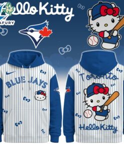 Toronto Blue Jays Hello Kitty Special Edition Fan Hoodie