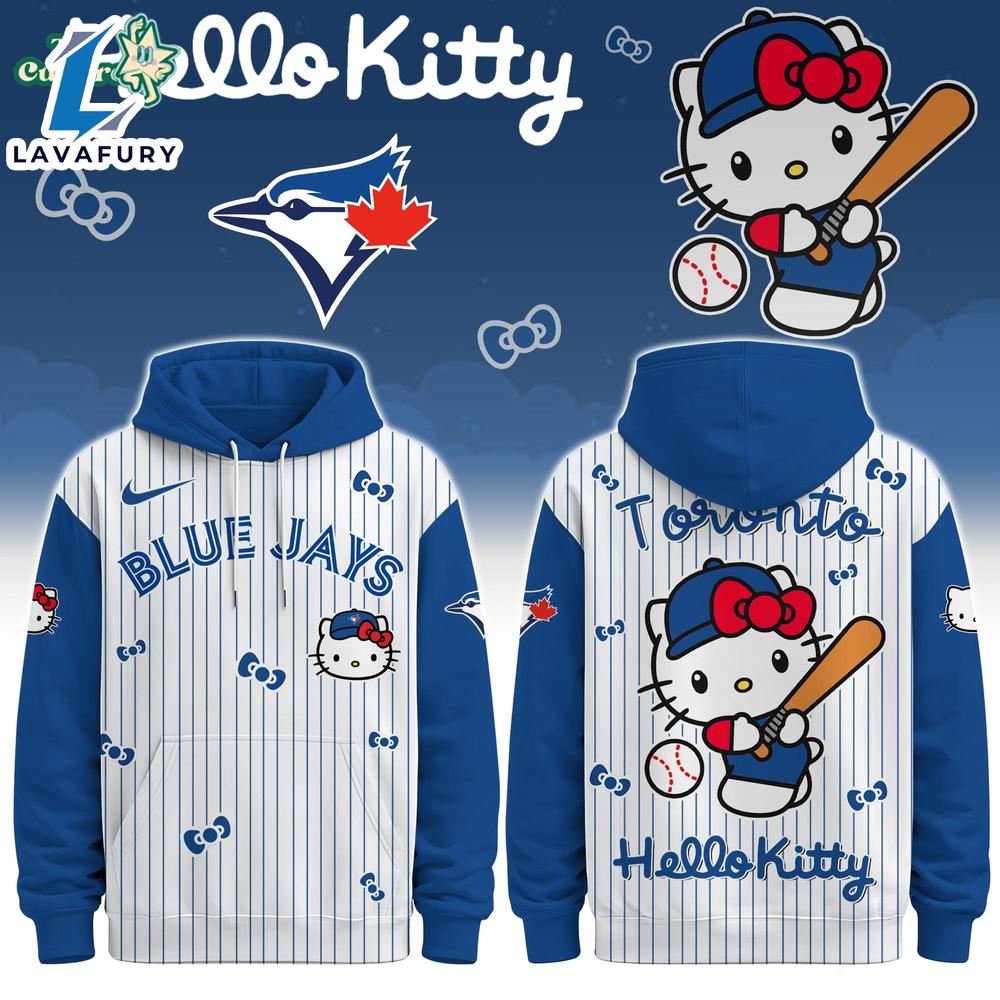 Toronto Blue Jays Hello Kitty Special Edition Fan Hoodie For Man And Women Toronto Blue Jays Hello Kitty Special Edition Fan Hoodie For Man And Women