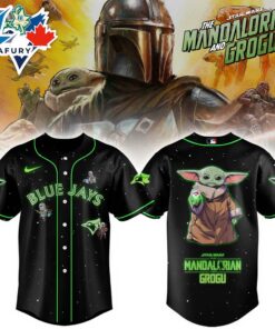 Toronto Blue Jays x The Mandalorian & Grogu Limited Baseball Fan Jersey