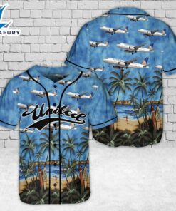 United Airlines Hawaiian Baseball Jersey
