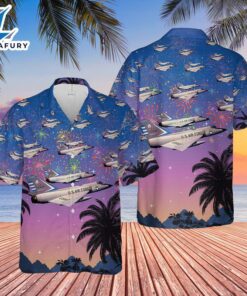 US Air Force Convair F-106 Delta Dart 4th Of July Hawaiian Shirt