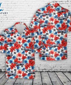 US Air Force Lockheed AC-130, 4th of July Hawaiian Shirt