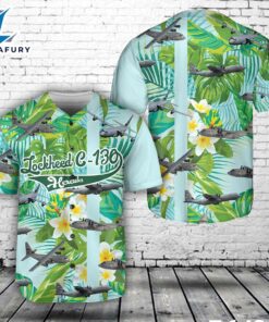 US Air Force Lockheed C-130 Hercules Baseball Jersey
