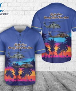US Air Force Sikorsky HH-60 Pave Hawk Baseball Jersey