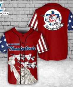 US Air Force Thunderbirds, 4th Of July Baseball Jersey