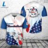 US Air Force Thunderbirds, Red White And Blue Baseball Jersey