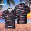 US Airlines 2 Airbus A220-100 4th of July Hawaiian Shirt