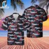 US Airlines Airbus A319-115 4th of July Hawaiian Shirt