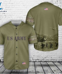 US Army 1509th ABCT Vicenza Italy 1980 Paratroopers Baseball Jersey
