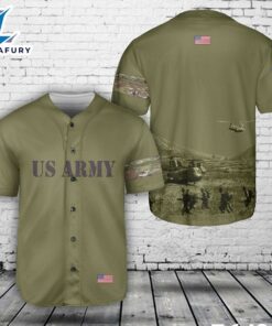 US Army 1509th ABCT Vicenza Italy 1980 Paratroopers Baseball Jersey