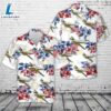 US Army Beechcraft C-12 Huron aircraft, 4th Of July Hawaiian Shirt