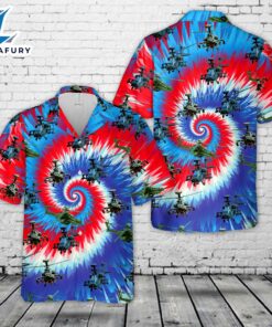US Army Boeing AH-64 Apache, 4th Of July Hawaiian Shirt