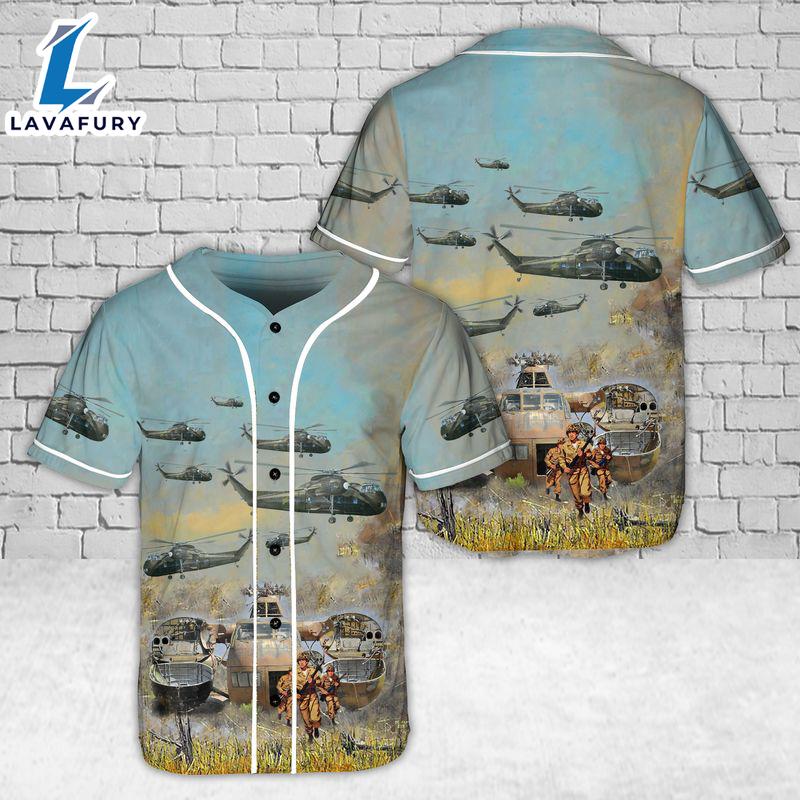 US Army CH-37B Mojave Baseball Jersey 4TH Of July US Army CH-37B Mojave Baseball Jersey 4TH Of July