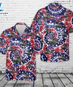 US Army OH-58D Kiowa Warrior, 4th Of July Hawaiian Shirt