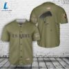 US Army Paratroopers With The 5th Special Forces Group (Airborne) (5th SFG (A)) Parachute Baseball Jersey